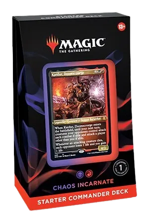 Starter Commander Deck - Chaos Incarnate