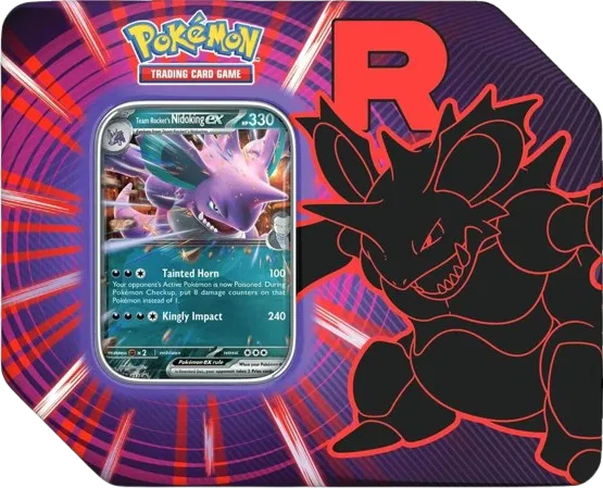 Team Rocket Tin [Team Rocket's Nidoking ex]