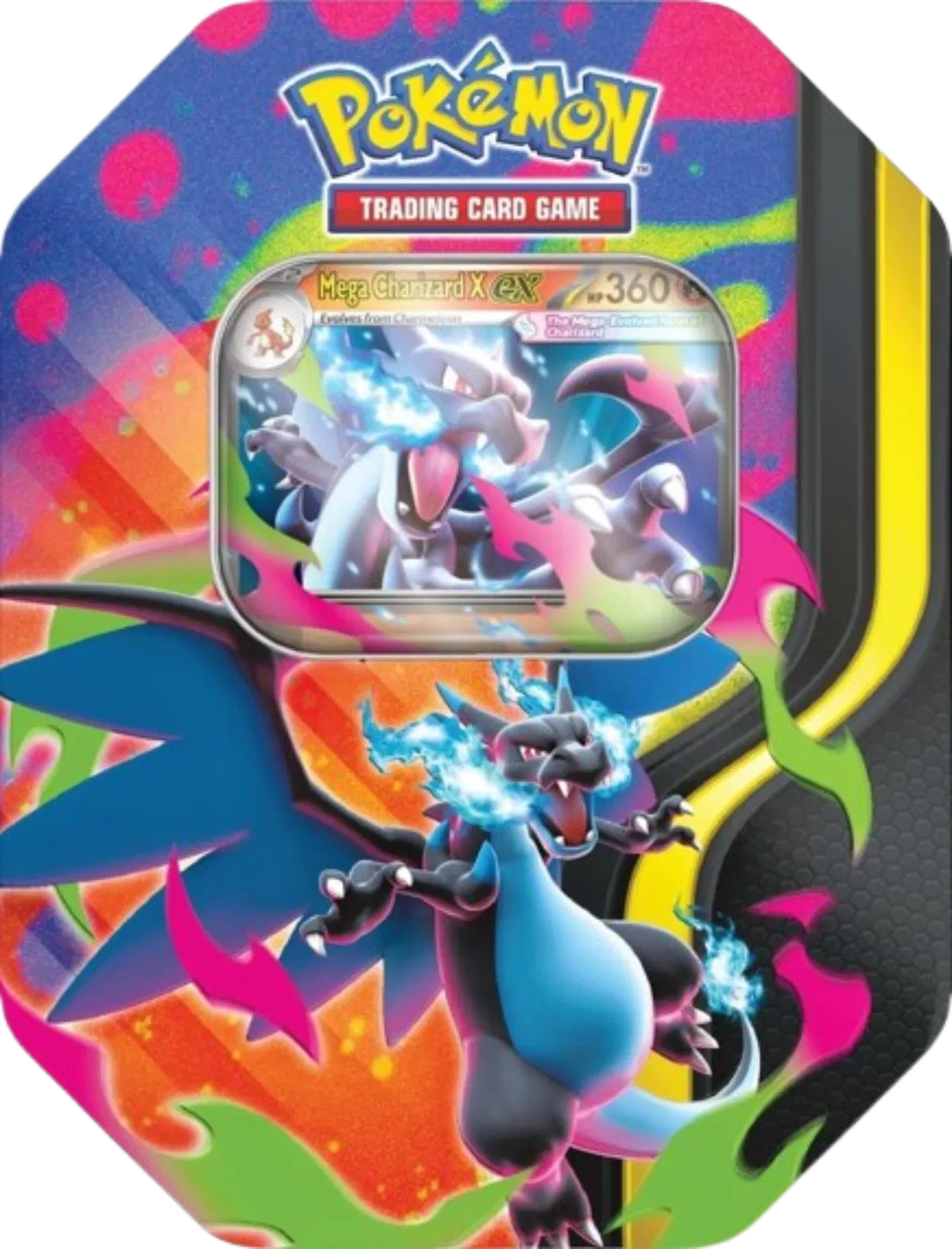 Mega Charizard Tin (Mega Charizard X)
