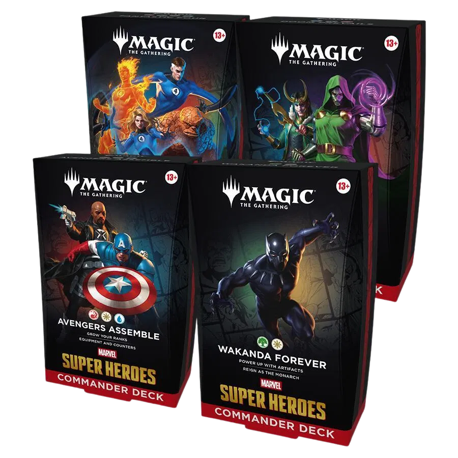 Marvel Super Heroes Commander Deck Case
